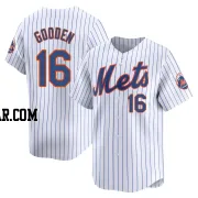 Dwight Gooden Men's New York Mets White Limited Home Jersey