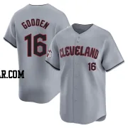 Dwight Gooden Youth Cleveland Guardians Gray Limited Road Jersey