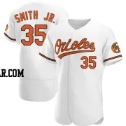 Dwight Smith Jr. Men's Baltimore Orioles White Authentic Home Jersey