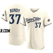 Dylan Bundy Men's Minnesota Twins Cream Authentic Alternate 2023 Jersey