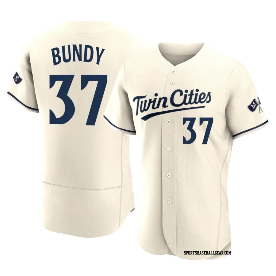 Dylan Bundy Men's Minnesota Twins Cream Authentic Alternate 2023 Jersey