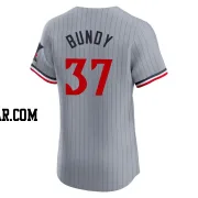 Dylan Bundy Men's Minnesota Twins Gray Elite Road Jersey