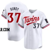 Dylan Bundy Men's Minnesota Twins White Limited Home Jersey