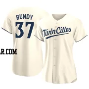 Dylan Bundy Women's Minnesota Twins Cream Authentic Alternate Jersey