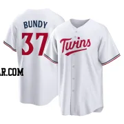 Dylan Bundy Youth Minnesota Twins White Replica Home Jersey