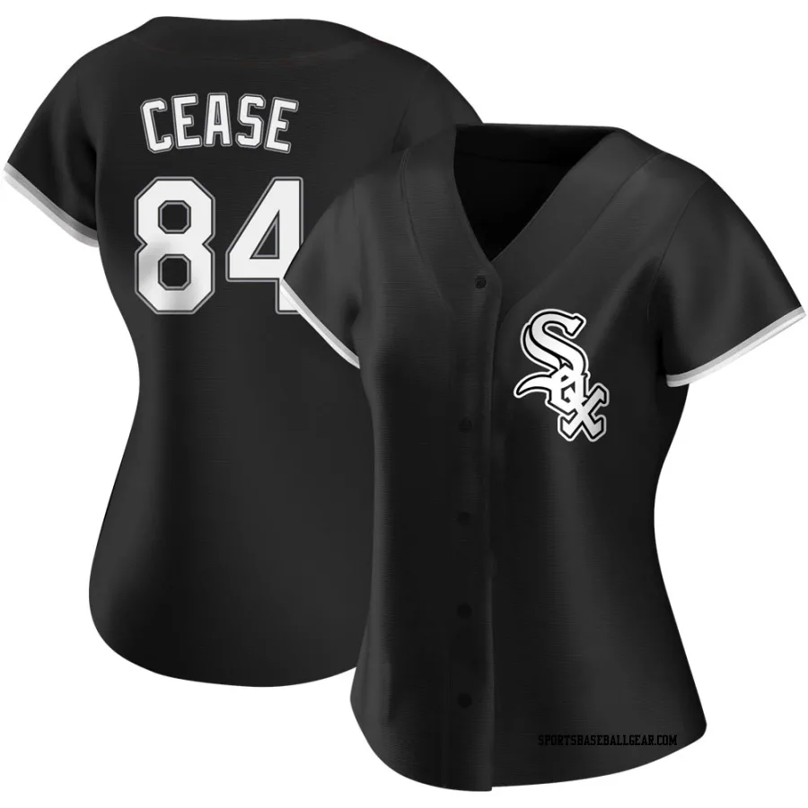 Dylan Cease Women's Chicago White Sox Black Authentic Alternate Jersey