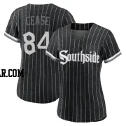 Dylan Cease Women's Chicago White Sox Black Replica 2021 City Connect Jersey