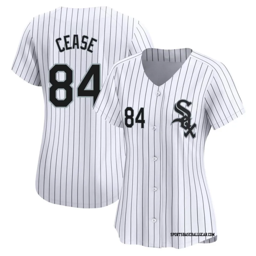 Dylan Cease Women's Chicago White Sox White Limited Home Jersey