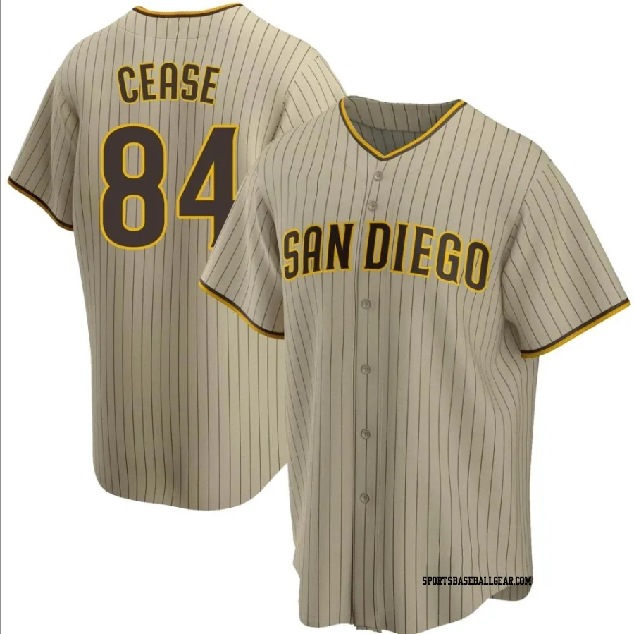 Dylan Cease Youth San Diego Padres Sand/Brown Replica Alternate Jersey