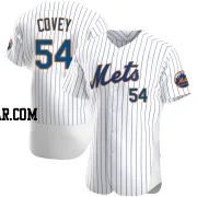 Dylan Covey Men's New York Mets White Authentic Home Jersey