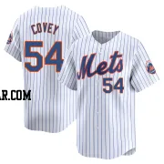 Dylan Covey Men's New York Mets White Limited Home Jersey