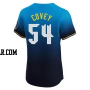 Dylan Covey Men's Philadelphia Phillies Blue Elite 2024 City Connect Jersey