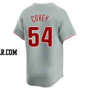 Dylan Covey Men's Philadelphia Phillies Gray Limited Away Jersey