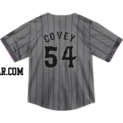 Dylan Covey Toddler New York Mets Limited Graphite 2024 City Connect Jersey