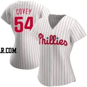 Dylan Covey Women's Philadelphia Phillies White Replica Home Jersey