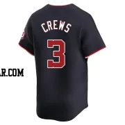 Dylan Crews Youth Washington Nationals Navy Limited Alternate Jersey