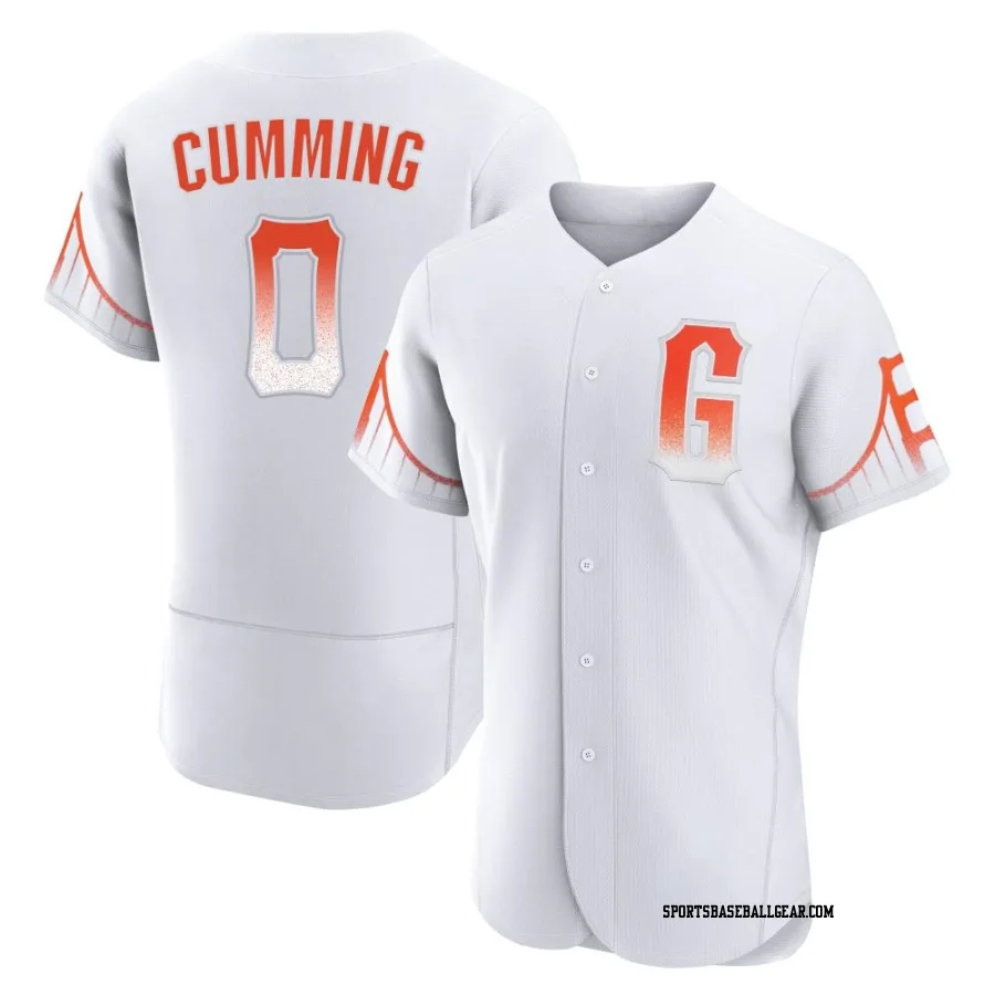 Dylan Cumming Men's San Francisco Giants White Authentic 2021 City Connect Jersey