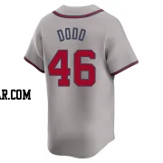 Dylan Dodd Youth Atlanta Braves Gray Limited Away Jersey