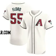 Dylan Floro Men's Arizona Diamondbacks Cream Elite Home Jersey