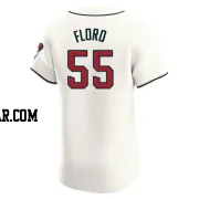 Dylan Floro Men's Arizona Diamondbacks Cream Elite Home Jersey