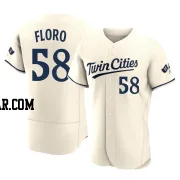 Dylan Floro Men's Minnesota Twins Cream Authentic Alternate 2023 Jersey