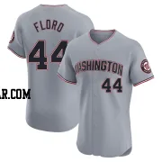 Dylan Floro Men's Washington Nationals Gray Elite Road Jersey