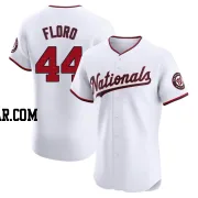 Dylan Floro Men's Washington Nationals White Elite Home Jersey