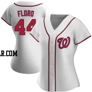 Dylan Floro Women's Washington Nationals White Replica Home Jersey