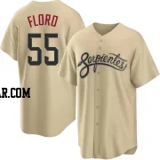 Dylan Floro Youth Arizona Diamondbacks Gold Replica 2021 City Connect Cool Base Jersey