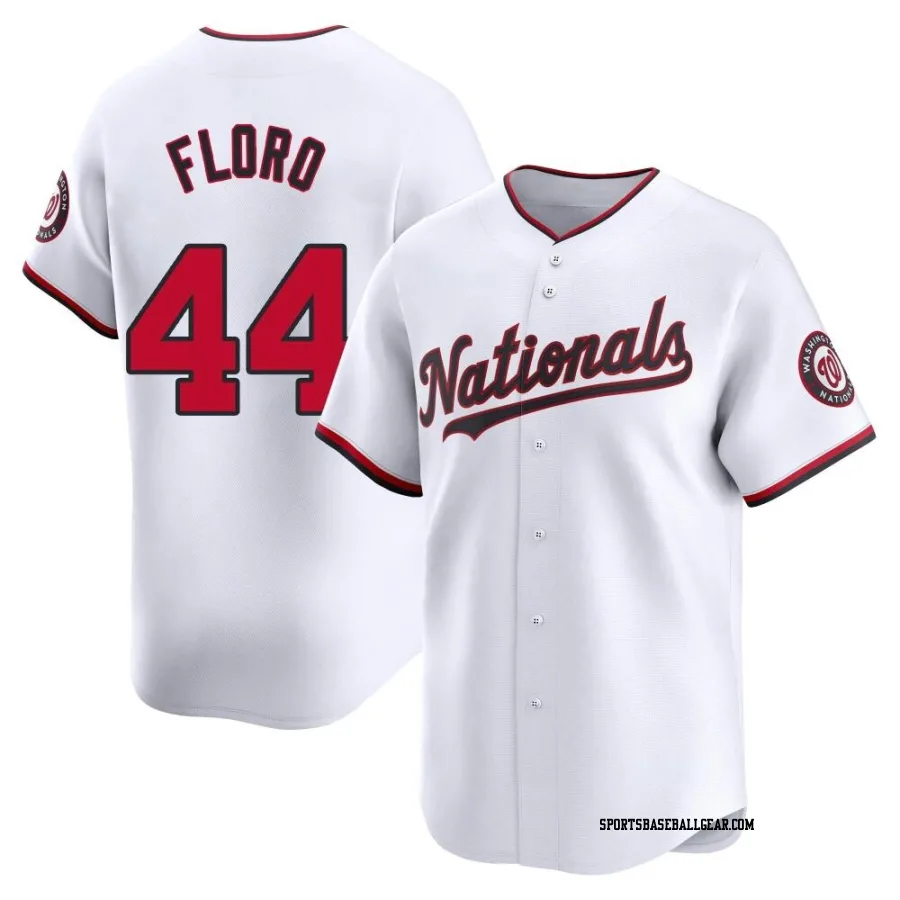 Dylan Floro Youth Washington Nationals White Limited Home Jersey