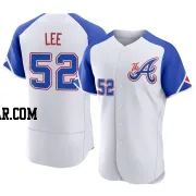 Dylan Lee Men's Atlanta Braves White Authentic 2023 City Connect Jersey