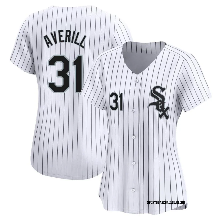 Earl Averill Women's Chicago White Sox White Limited Home Jersey