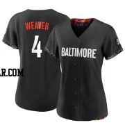 Earl Weaver Women's Baltimore Orioles Black Authentic 2023 City Connect Jersey