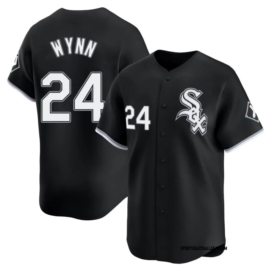 Early Wynn Men's Chicago White Sox Black Limited Alternate Jersey