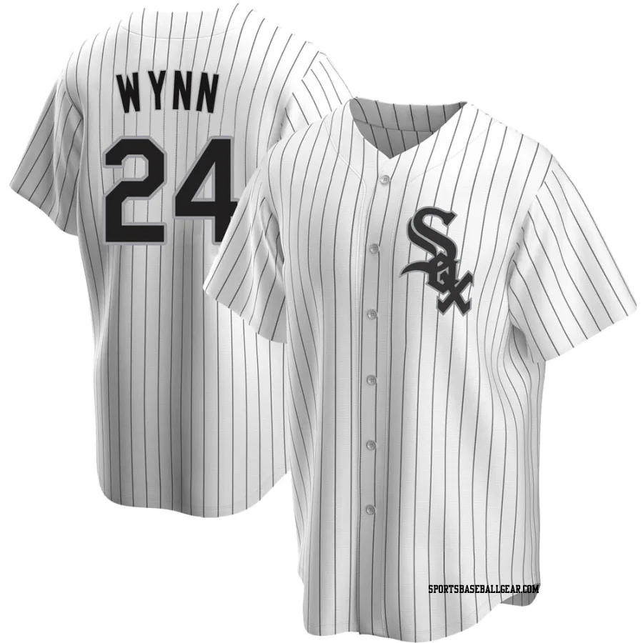 Early Wynn Men's Chicago White Sox White Replica Home Jersey