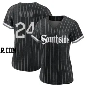 Early Wynn Women's Chicago White Sox Black Authentic 2021 City Connect Jersey