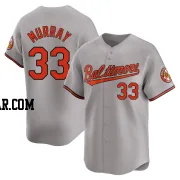 Eddie Murray Men's Baltimore Orioles Gray Limited Road Jersey