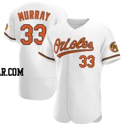 Eddie Murray Men's Baltimore Orioles White Authentic Home Jersey