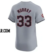 Eddie Murray Men's Cleveland Guardians Gray Elite Road Jersey