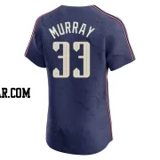 Eddie Murray Men's Cleveland Guardians Navy Elite 2024 City Connect Jersey