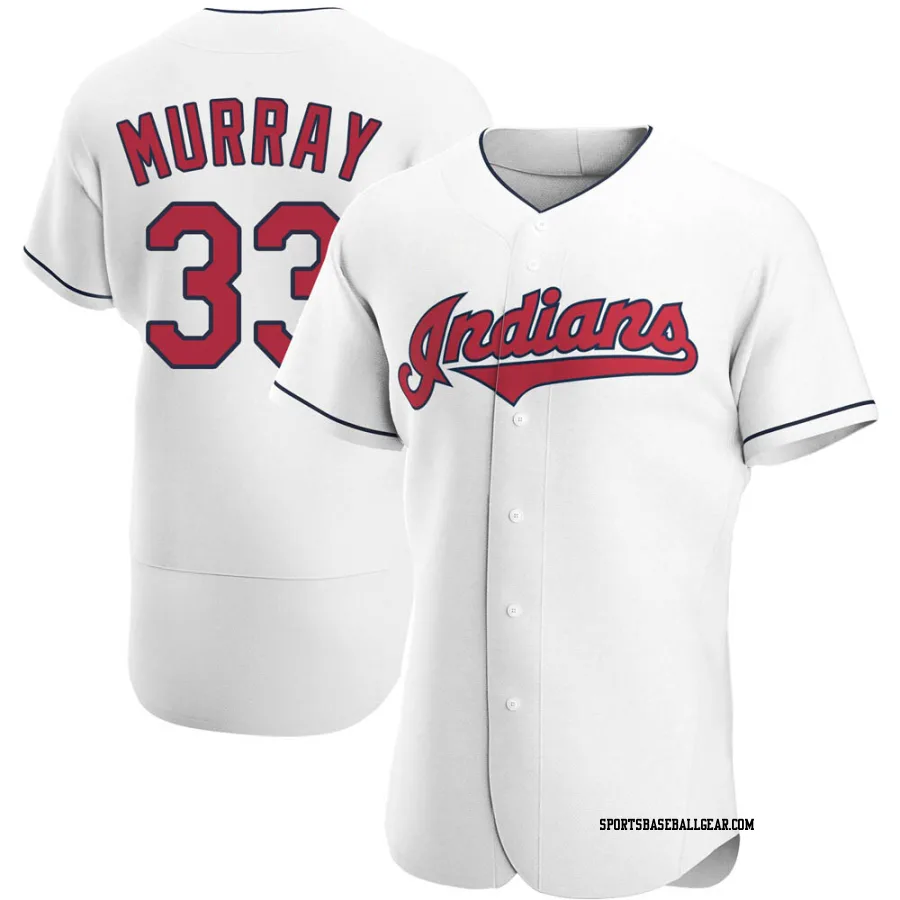 Eddie Murray Men's Cleveland Guardians White Authentic Home Jersey