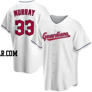 Eddie Murray Men's Cleveland Guardians White Replica Home Jersey