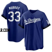 Eddie Murray Men's Los Angeles Dodgers Royal Replica 2021 City Connect Jersey