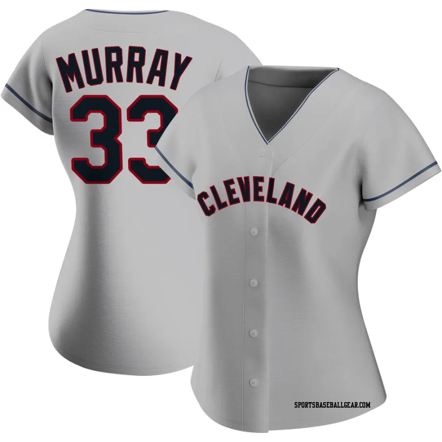 Eddie Murray Women's Cleveland Guardians Gray Authentic Road Jersey