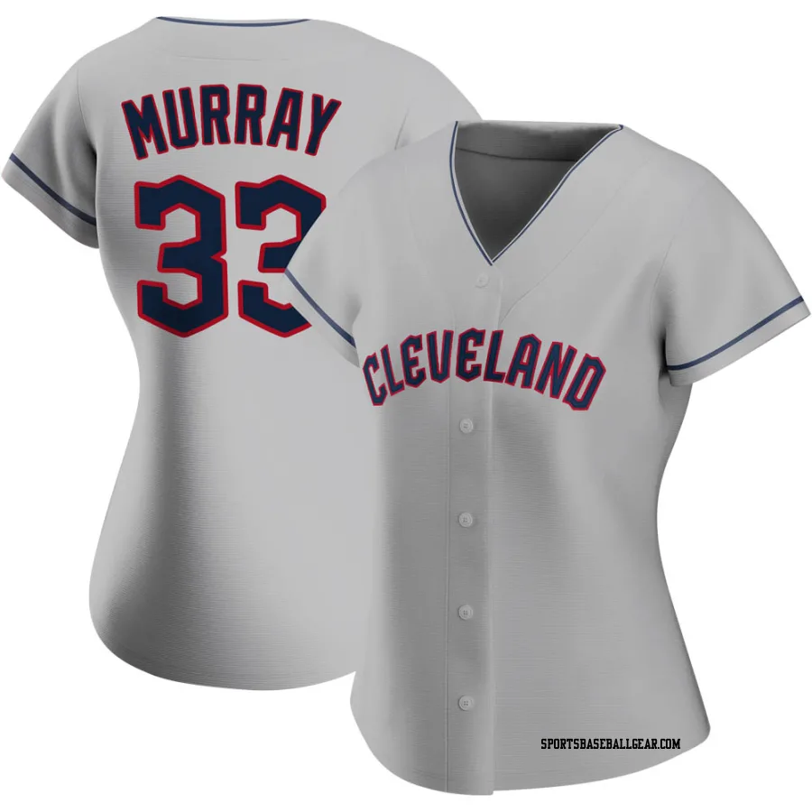 Eddie Murray Women's Cleveland Guardians Gray Authentic Road Jersey