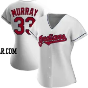 Eddie Murray Women's Cleveland Guardians White Authentic Home Jersey