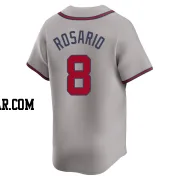 Eddie Rosario Men's Atlanta Braves Gray Limited Away Jersey