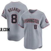 Eddie Rosario Men's Washington Nationals Gray Limited Road Jersey