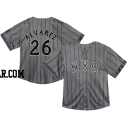 Eddy Alvarez Toddler New York Mets Limited Graphite 2024 City Connect Jersey