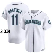 Edgar Martinez Men's Seattle Mariners White Limited Home Jersey